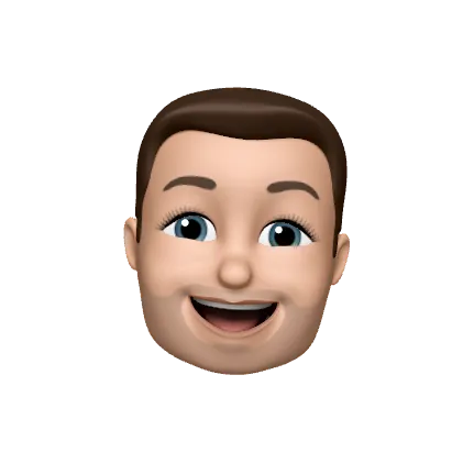Memoji of Merlin smiling