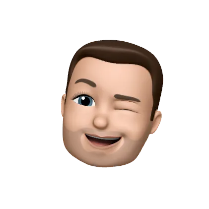 Memoji of Merlin winking